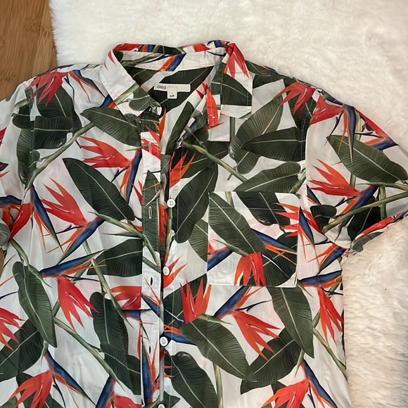 Onia Size Small Womens Vacation Shirt Dress with Pockets - Picture 4 of 8